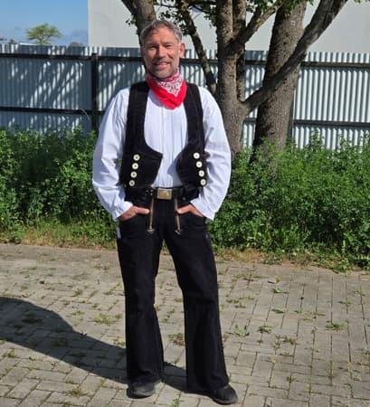 Michael Woll in Zunftkleidung