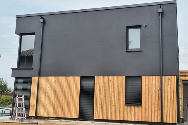 Holzfassade