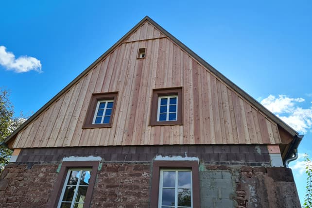 Holzfassade