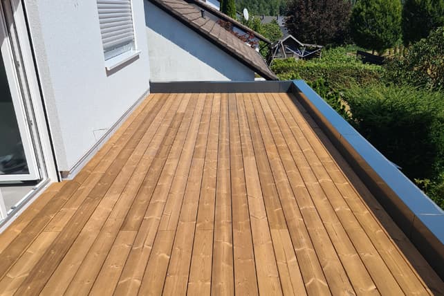 Balkon Holzdielen